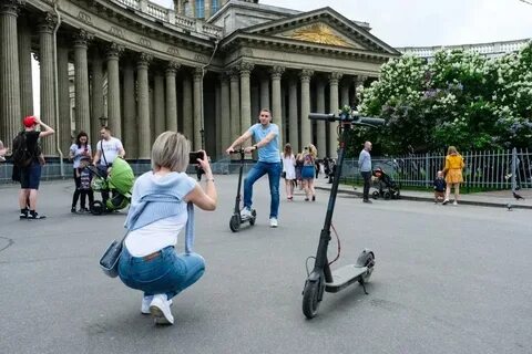 Сколько самокатов в спб