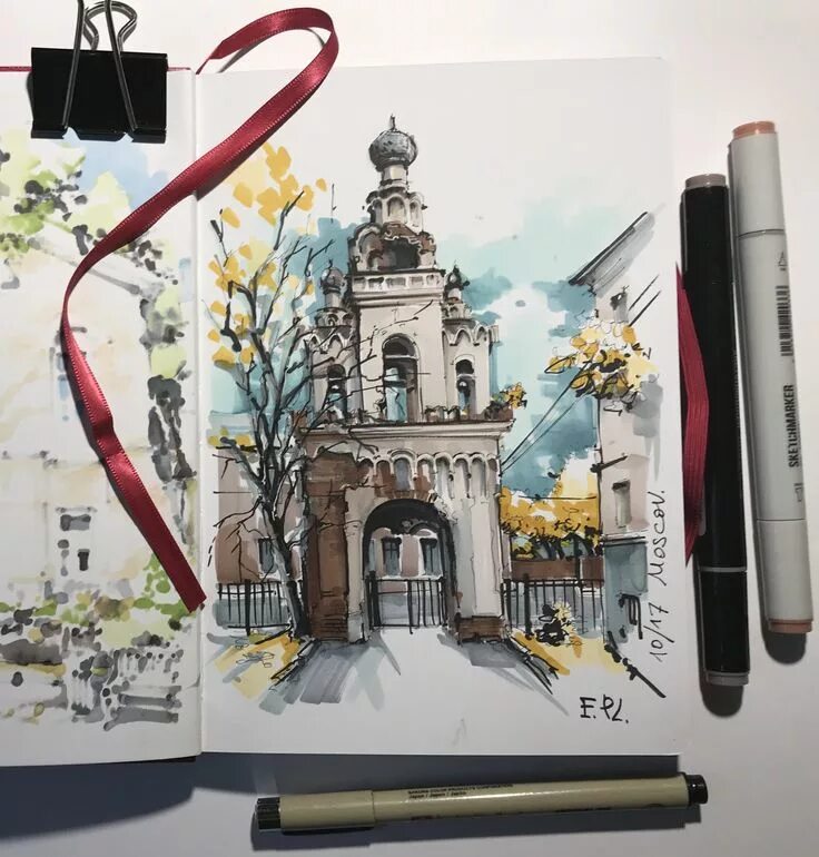 Скетчбуки sketchmarker