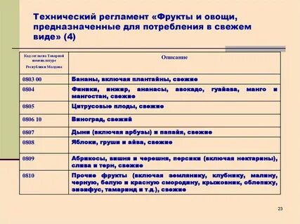 Технический регламент 8