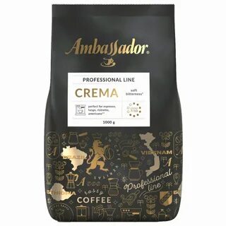 Кофе crema в зернах 1 кг