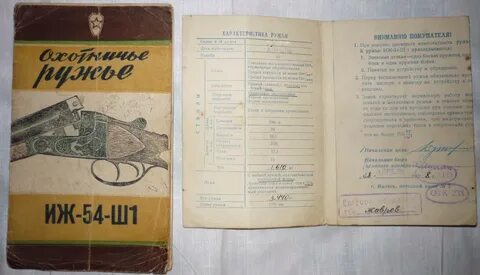 Характеристики ружья иж