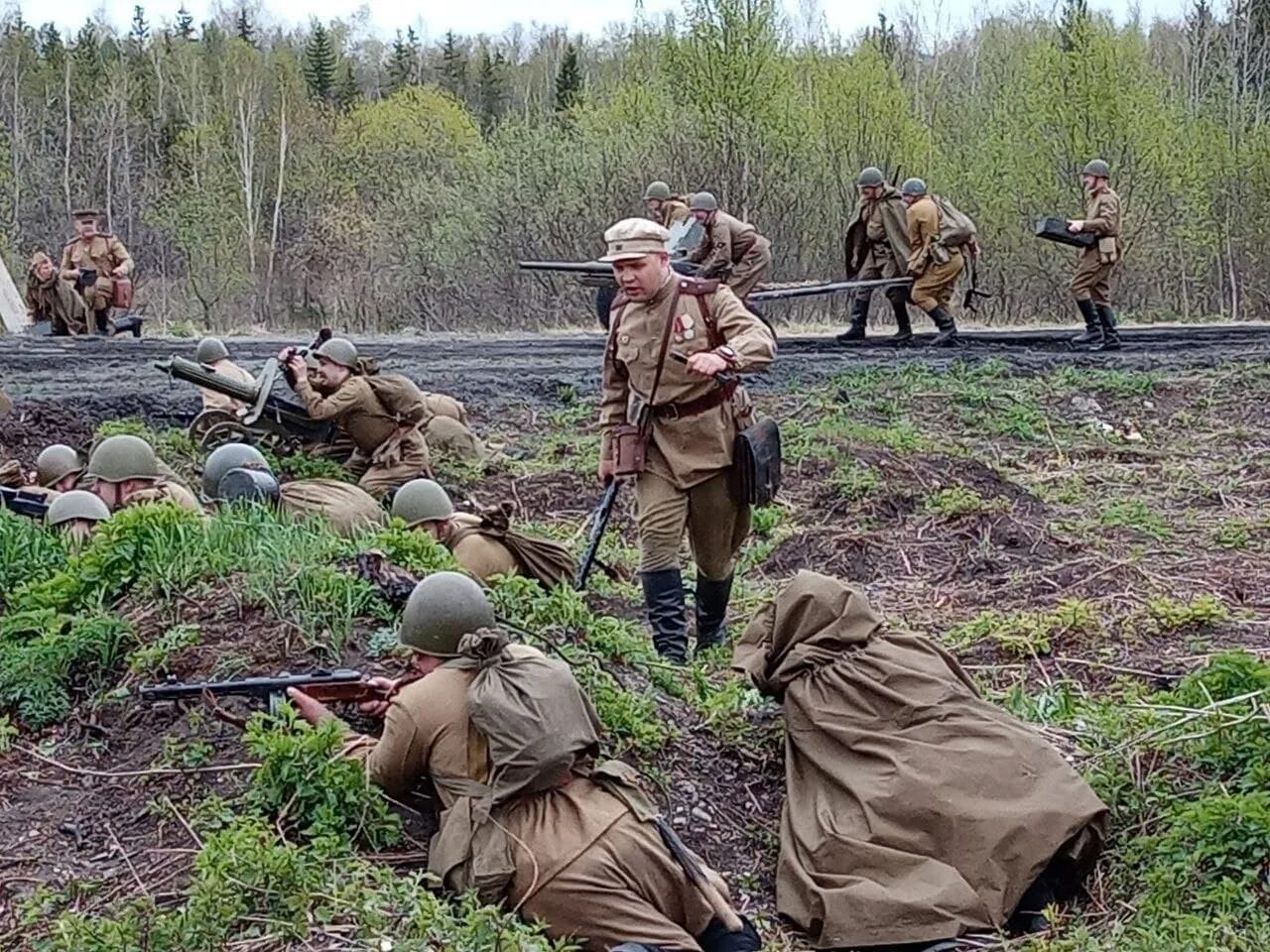 Военно исторические новинки. Реконструкция боя Масалов Тяжин. Реконструкция подвига Масалова. Подвиг Масалова. Военно-историческая реконструкция.