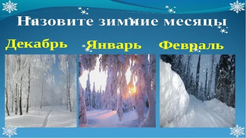 Кгб какой месяц зимы на картинке. Зимние месяцы. Презентация зимние месяцы. Зимние месяцы по порядку. Три месяца зимы картинки для детей.