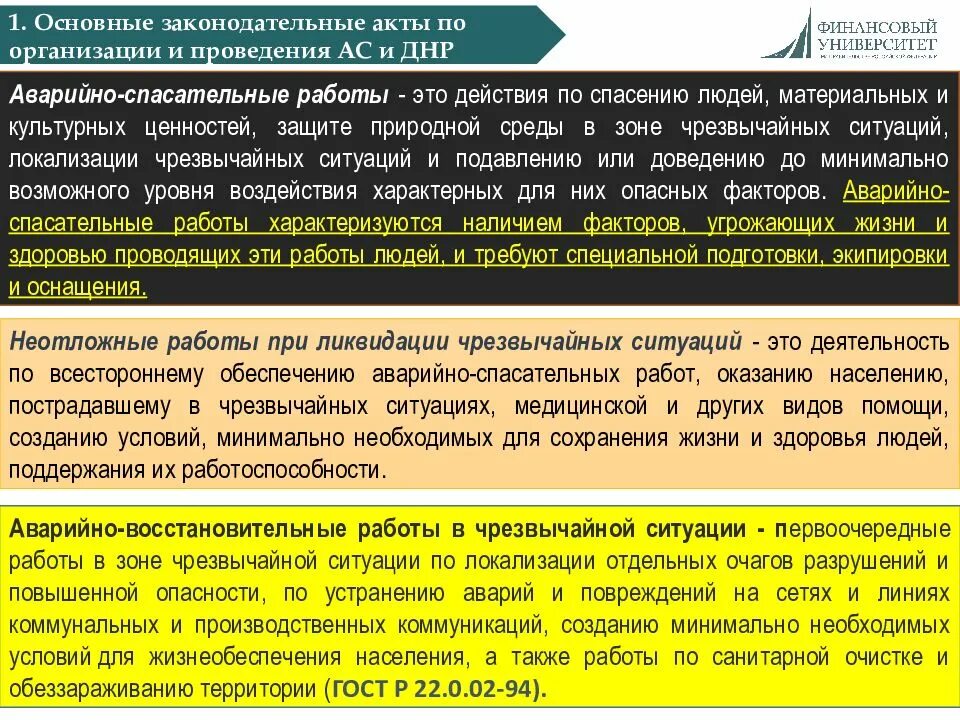 Всестороннему обеспечению аварийно-спасательных работ. Основные ведения АСР при ДТП. Действия по спасению людей материальных и культурных. Обеспечение АСР. Организация аварийно восстановительных