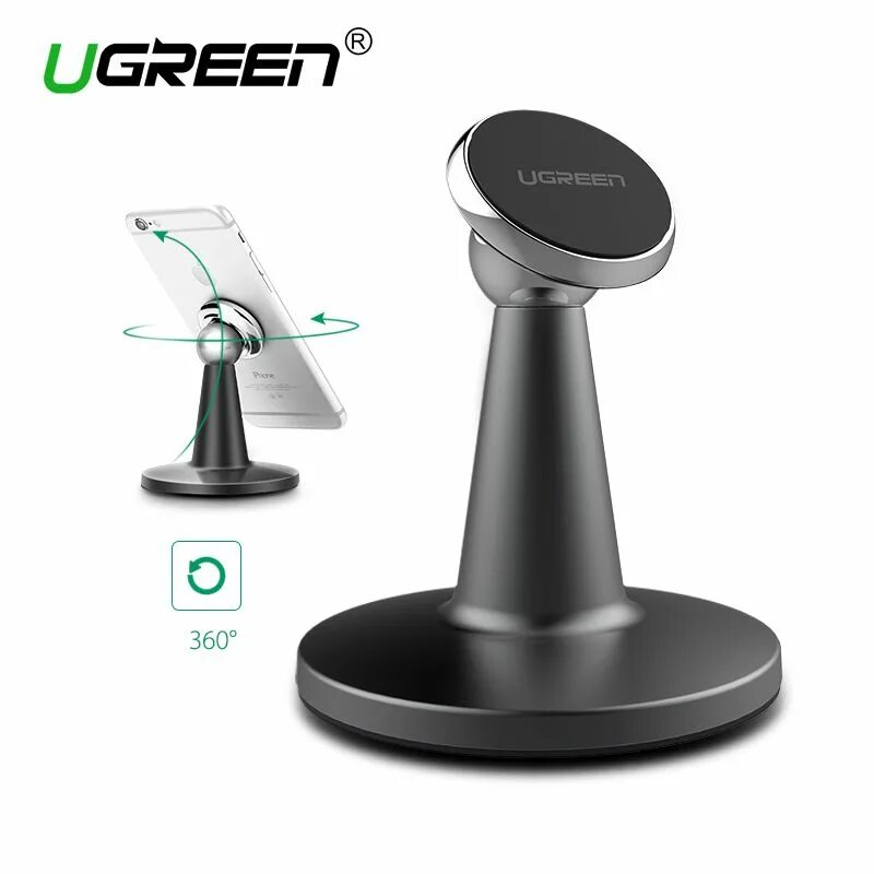 Ugreen магнитный держатель телефона. Ugreen подставка держатель для iphone. Magnet Holder 360 rotation car Holder. Ugreen Magnetic Phone Stand.