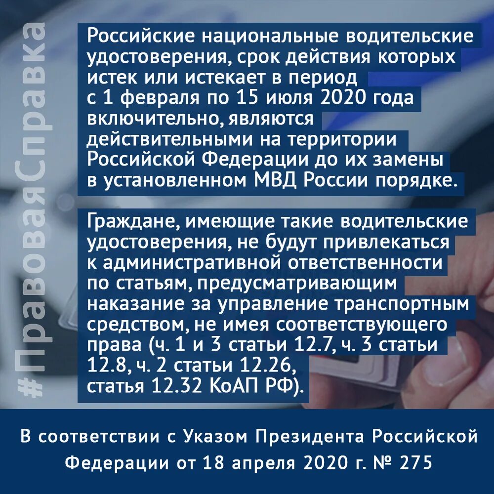 Почему срок действия ссылки истек. Продление срока водительского удостоверения. Срок действия водительских. Срок действия водительского удостоверения. Указ о продлении срока действия водительских прав.