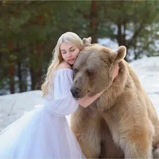 Фотосессия с медведем