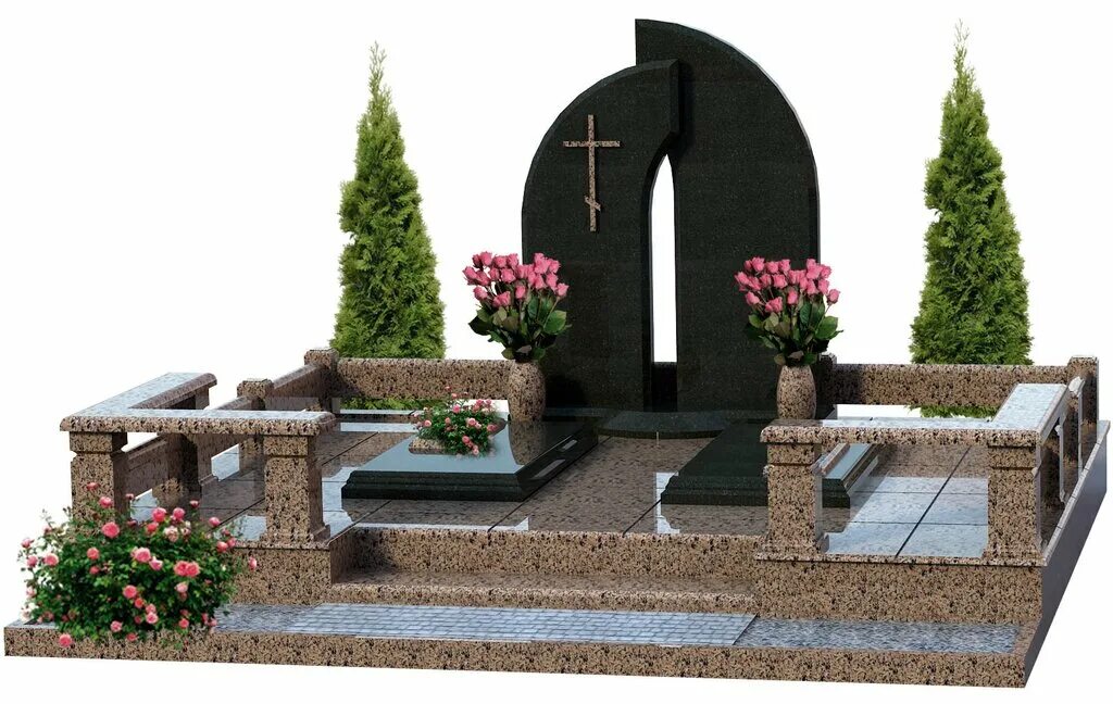 Заказать мемориальный комплекс на могилу в Тюмени
