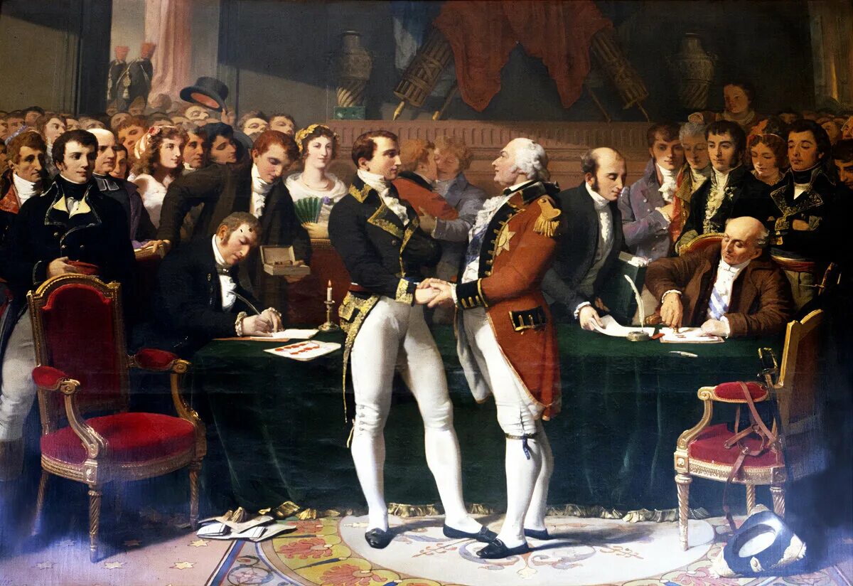Конвенция между россией и францией. Амьенский мир 1802 г. с Англией.. Амьенский Мирный договор 1802. Наполеон Консул Франции.