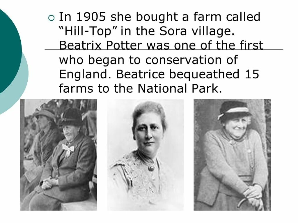 The first who began to