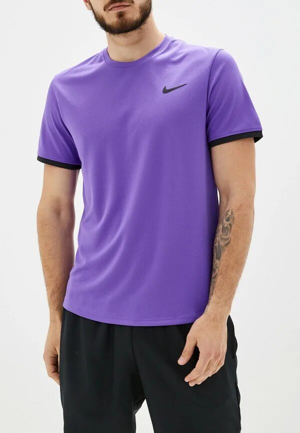 Майка найк фиолетовая Dri Fit. Футболка Nike сиреневая Dri Fit. Футболка Nike g NKCT Dry Top SS 1, шт. Nike t Shirt men фиолетовая.