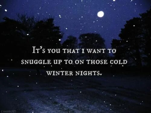 Those cold nights