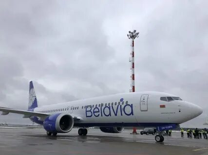 Минск самолет белавиа