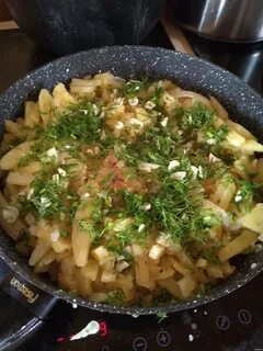 Жареное сало с луком