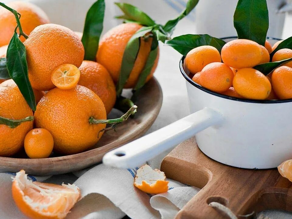 Как сохранить мандарины
