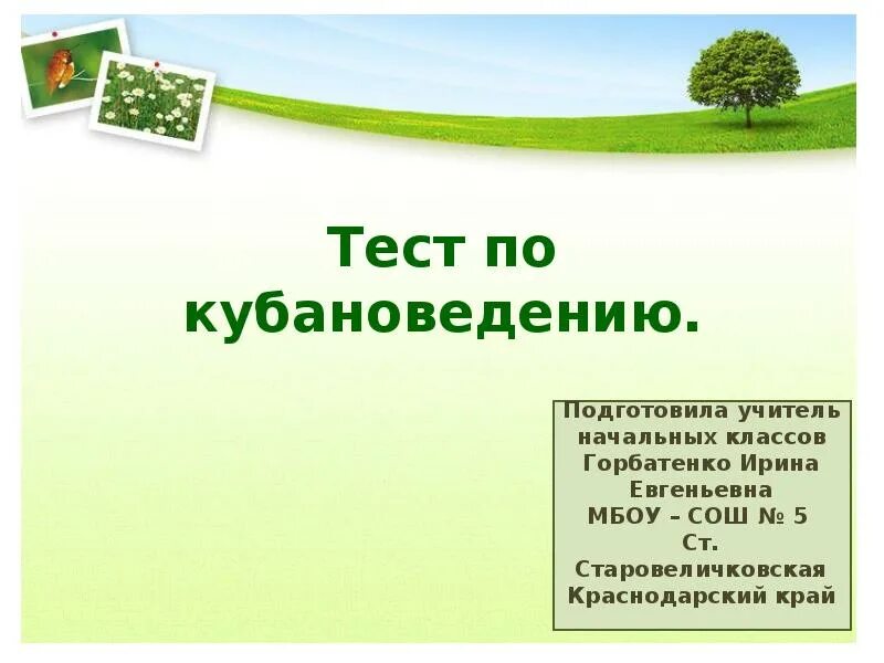 Программа по кубановедению 1 4 класс. Программа по кубановедению 1 4 класс