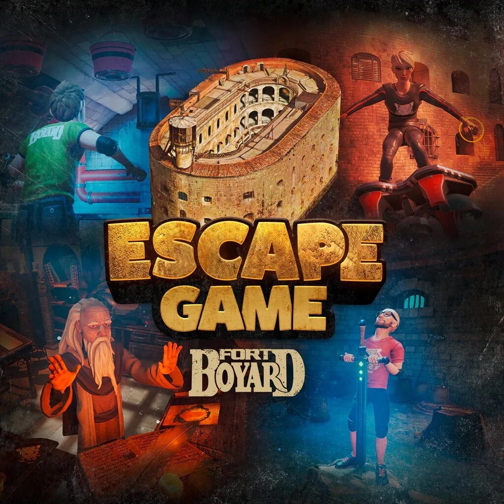 Game fort. Форт Боярд. Escape game Fort Boyard. Игра для Nintendo Switch Escape game: Fort Boyard. Forts игра.