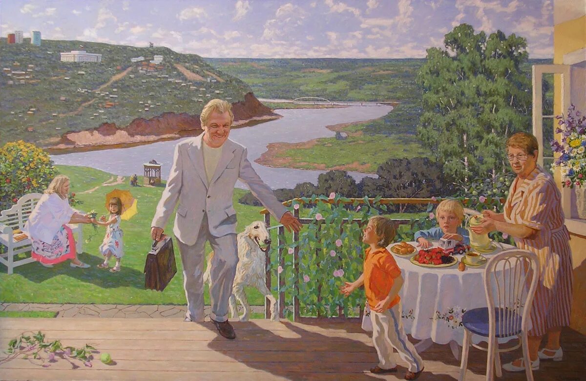 Художник с острова фасоса отец