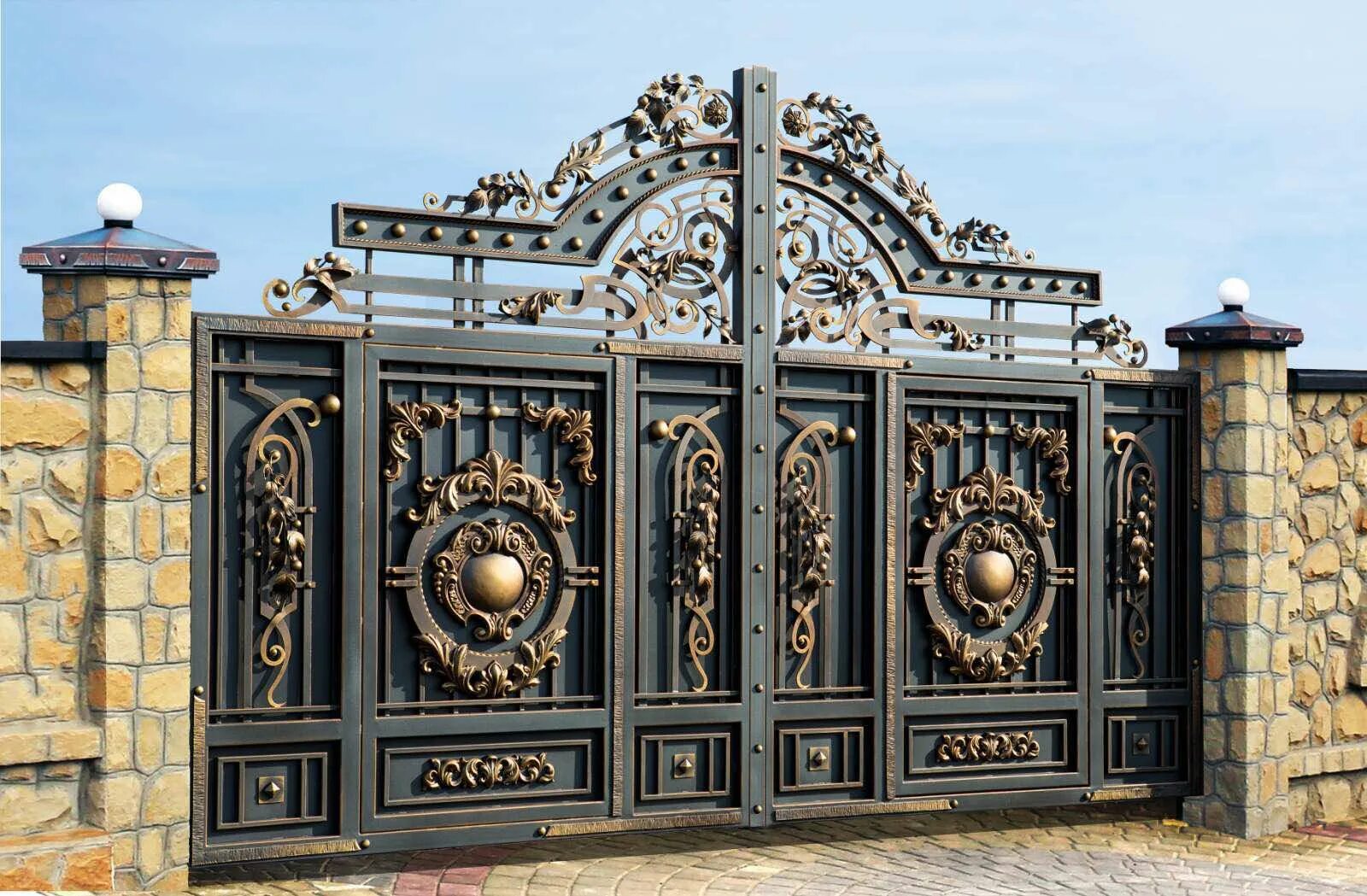 Профиль стальной для уличных ворот 60x80 (6000), dhs181. Т профиль дорхан для откатных ворот. Кованые ворота сикард. Ворота т 1. Литье на ворота кованые.