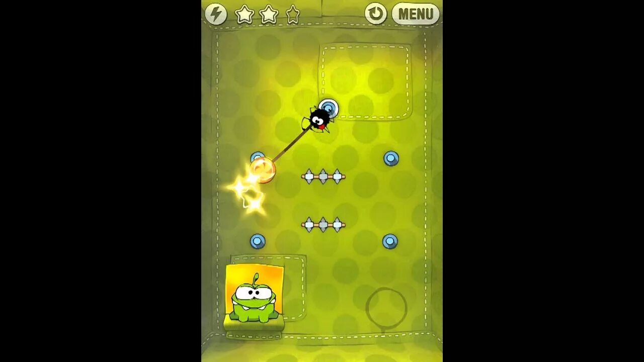 Ам Ням. Cut the Rope 1 11 уровень. Губка Боб ам Ням. Как пройти уровень в игре Cut the Rope.