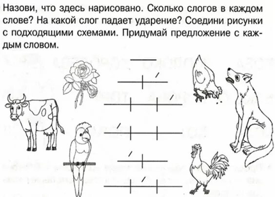 Сколько слогов в каждом слове. Задания со схемами для дошкольников. Соотнести слова и схемы 1 класс. Соотнеси слово со схемой. Соединить картинку со словом.