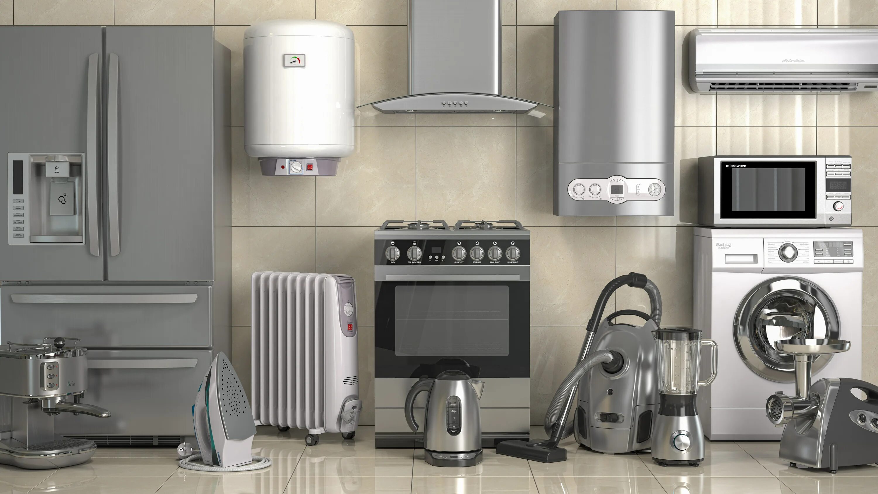 Частные мастера бытовая техника. Household Technics. Home Appliances Set. Kitchen Technic. Advice to household, Technica.