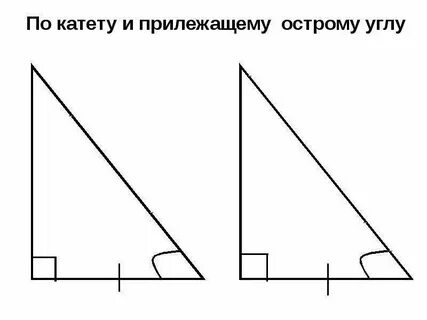 Сторона треугольника по двум катетам