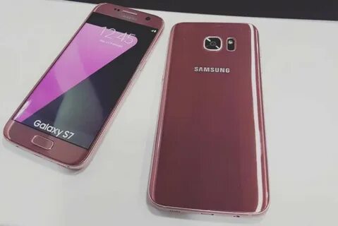 Galaxy s22 pink gold