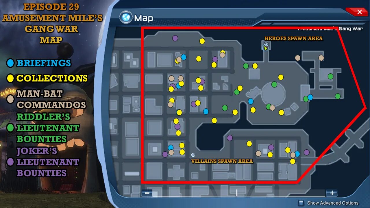 DCUO Gotham collection Map. DC Universe Map. Карты gang