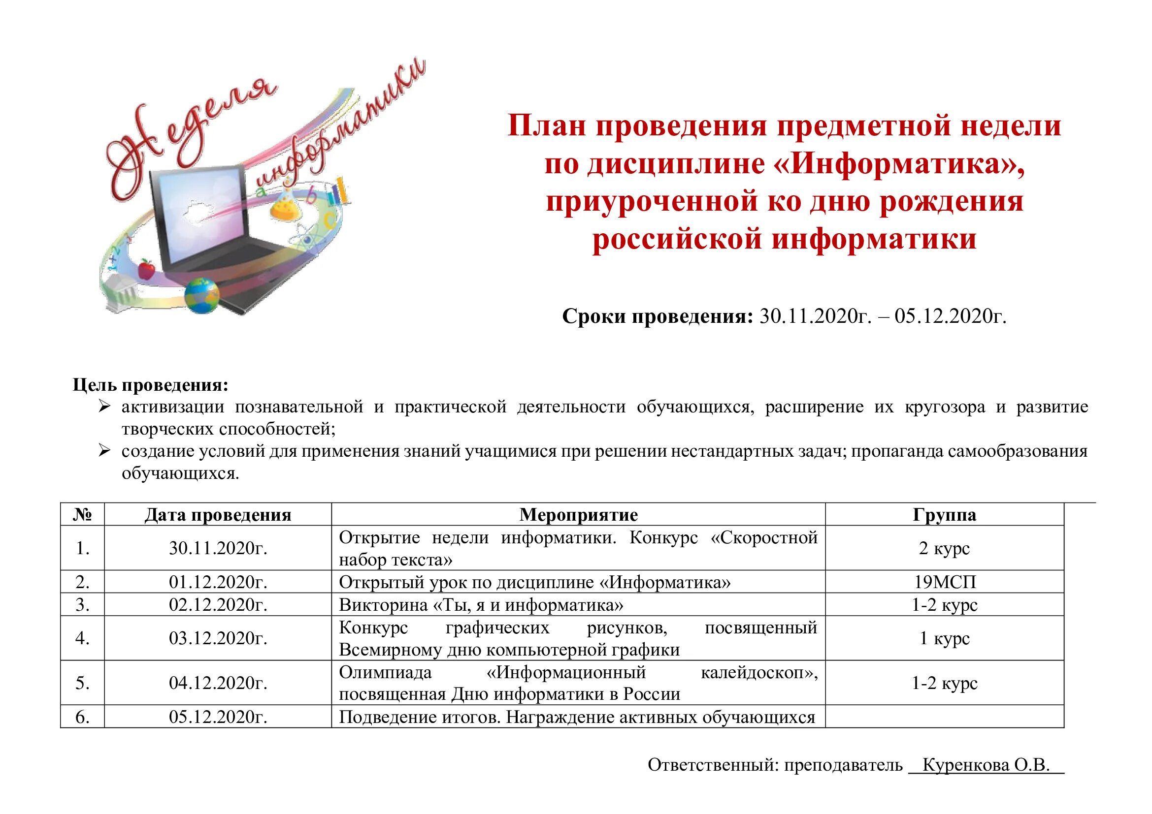 Предметные недели в школе график 2025 2025 Внеклассное мероприятие по математике