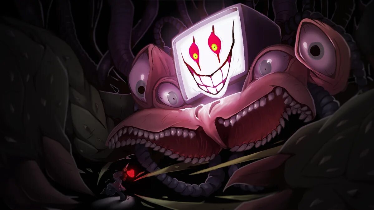 Омега флауи арт. Флауи босс. Your best nightmare. The best nightmare. Finale undertale.