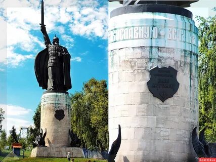 В каких городах есть памятник илье муромцу