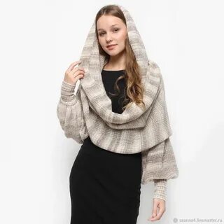 Шарф с рукавами