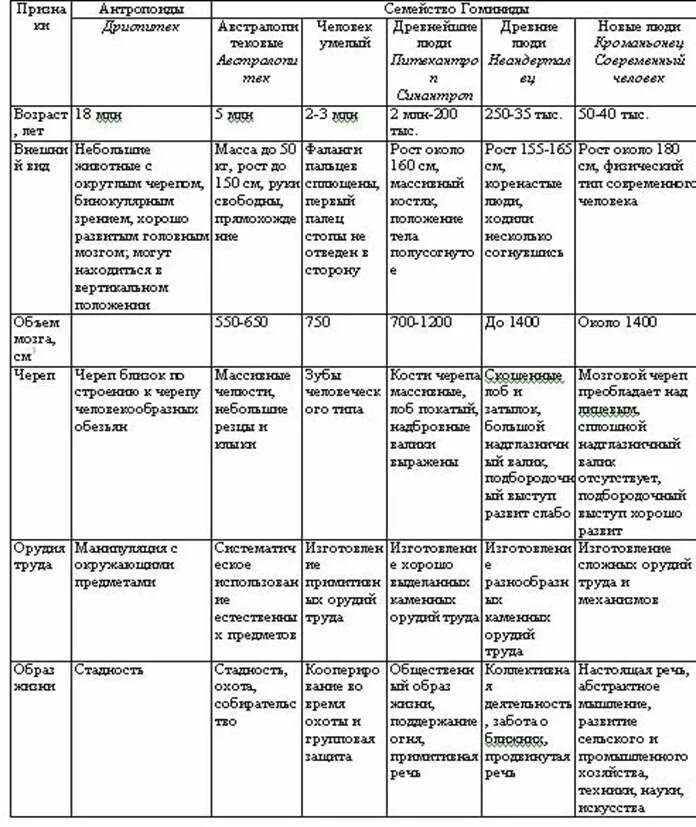 Таблица по биологии этапы эволюции. Основные этапы антропогенеза таблица предшественники человека. Эволюция человека Антропогенез 11 класс таблица. Этапы эволюции человека таблица 11 класс биология. Основные стадии эволюции человека антропогенеза таблица.