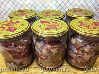 Домашняя тушенка из кролика в духовке