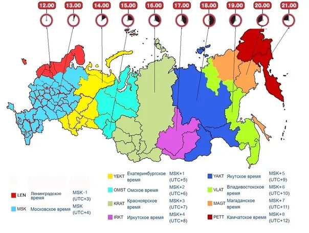 Карта часовых поясов. Карта часовых зон России. Часовые пояса России. Временные зоны UTC.