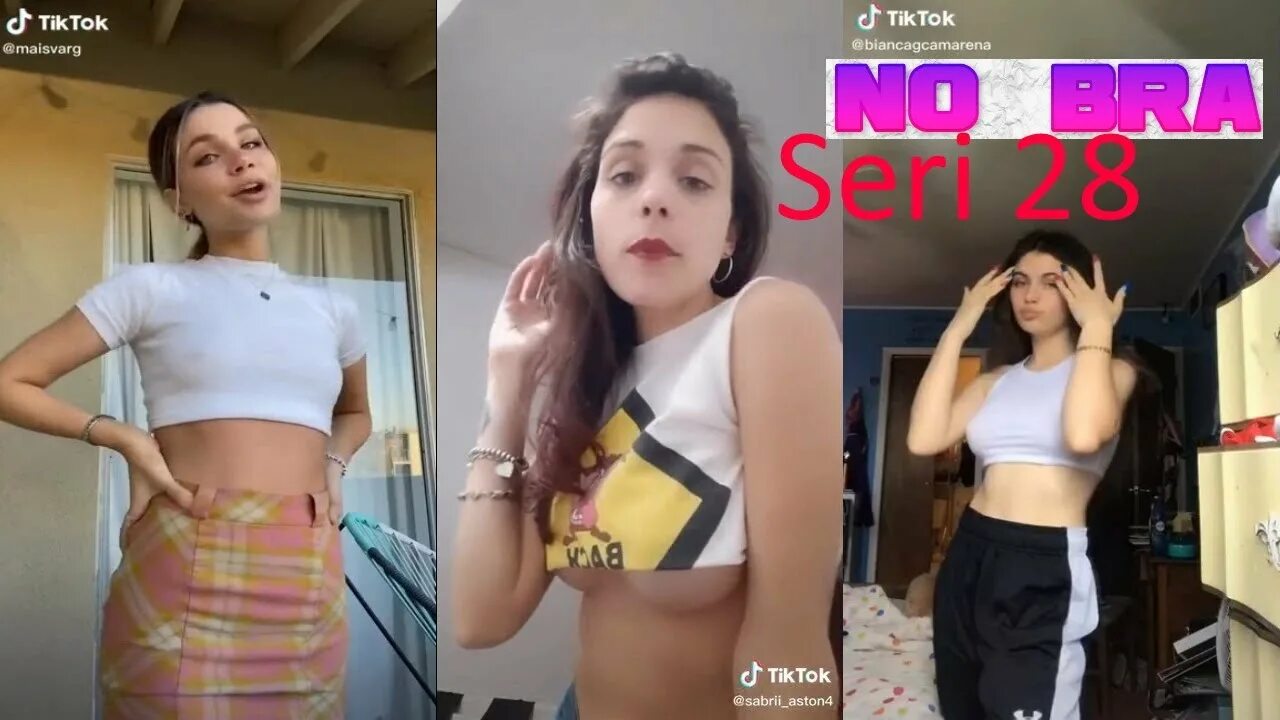 No Bra Challenge tik Tok 2020 leahbreane. Сайт в тик токе Bra. ЧЕЛЛЕНДЖ no Bra tik Tok. Девушки без лифчиков в тик токе.