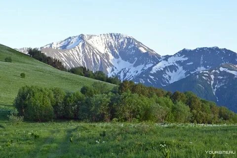 В крымских горах и на кавказе