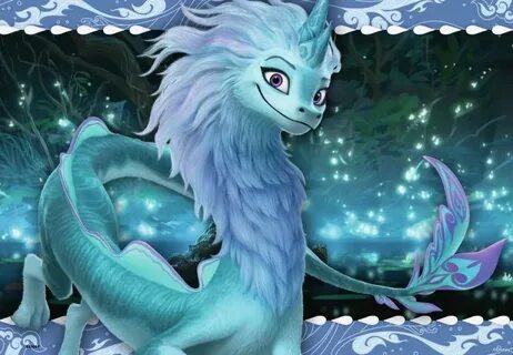 Raya and sisu dragon