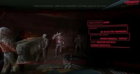 Cyberpunk menu