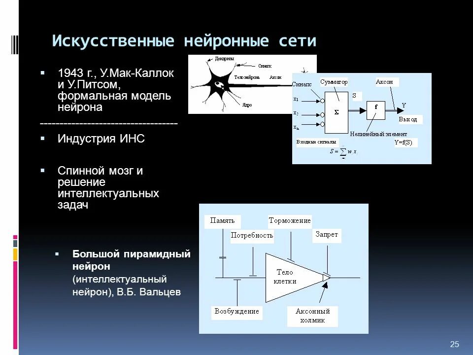 История искусственных нейронных сетей. Искусственный Нейрон на ОУ. Базовая искусственная модель нейронов. Задача детекции нейронные сети.