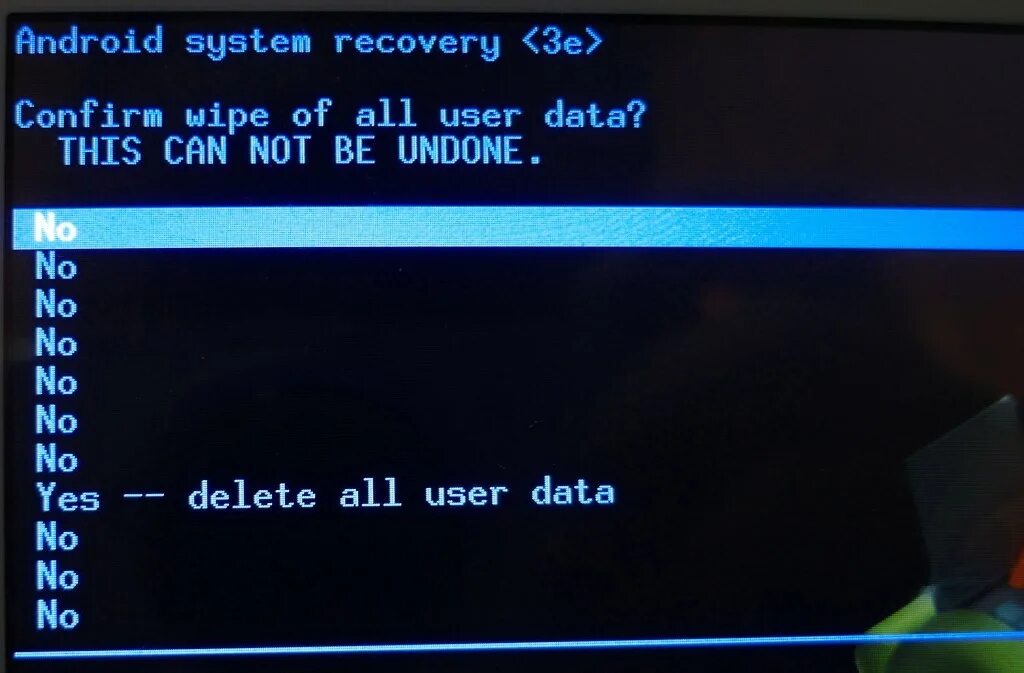 Wipe data Factory reset. Wipe data Android. Factory data reset. Android System Recovery. Confirm wipe of all data