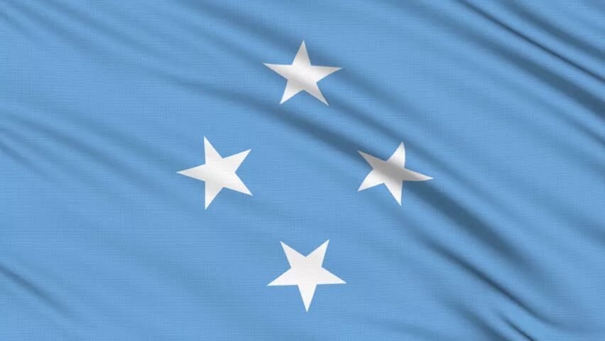 Флаг микронезии. Федеративные штаты Микронезии фла. Федеральные штаты Микронезии флаг. Соединенные штаты Микронезии флаг.