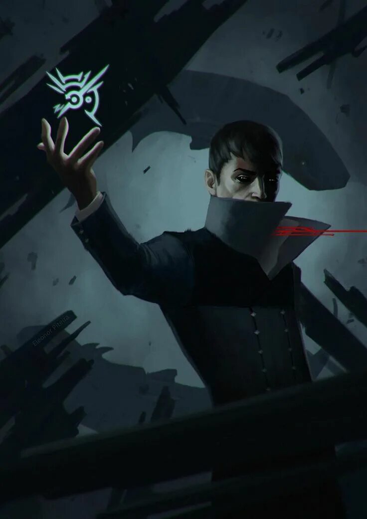 Socr outsider. Чужой dishonored 2. dishonored outsider mark. чужой dishonored 2 арт. dishonored 1 чужой.
