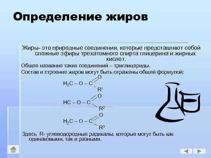 1 группа жиры