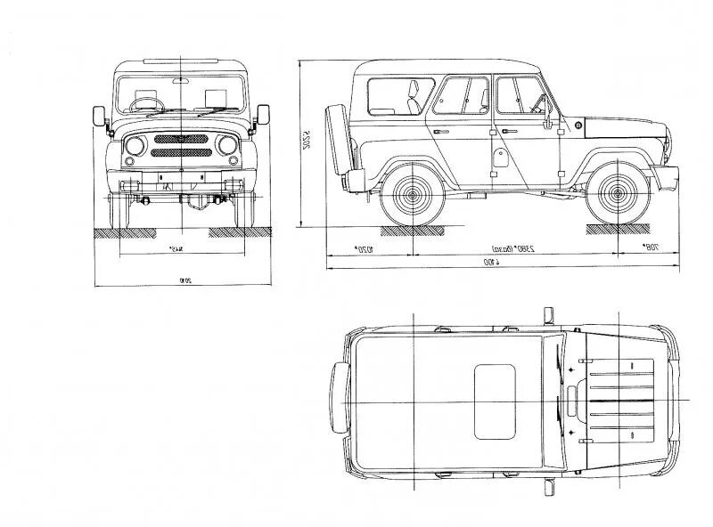 Уазик схема. Габариты автомобиля УАЗ 31512. УАЗ 469 чертеж. Колесная база УАЗ 469. УАЗ 469 Размеры.