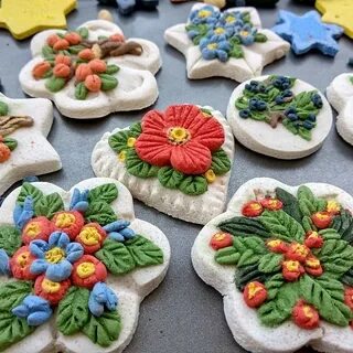 Украшения из соленого теста
