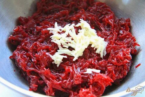 Сырая свекла салаты рецепты с чесноком