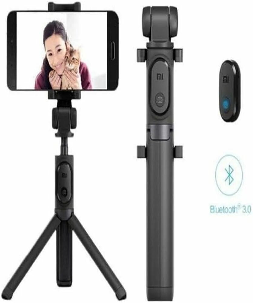 Монопод xiaomi tripod bluetooth. Монопод xiaomi tripod bluetooth