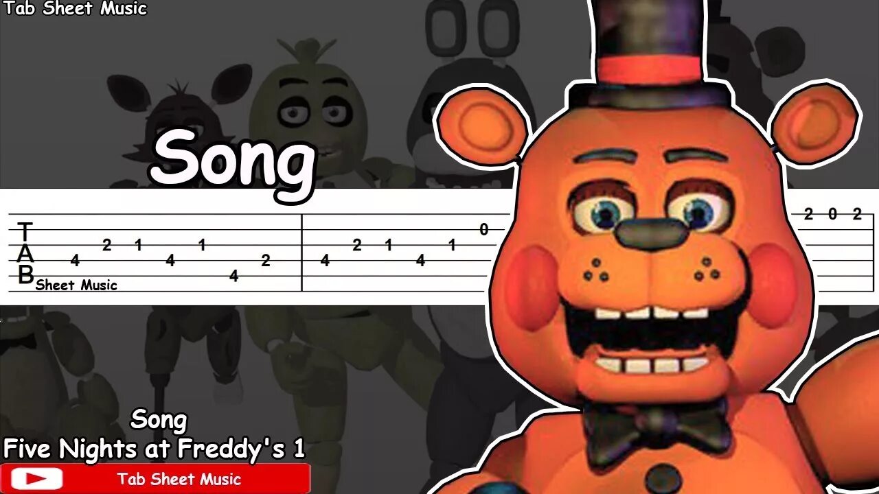 Ноты ФНАФ. FNAF на укулеле. Аккорды на укулеле ФНАФ. Песня ФНАФ на укулеле. Freddy s музыка